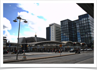 Main Train Station for Stockholm.